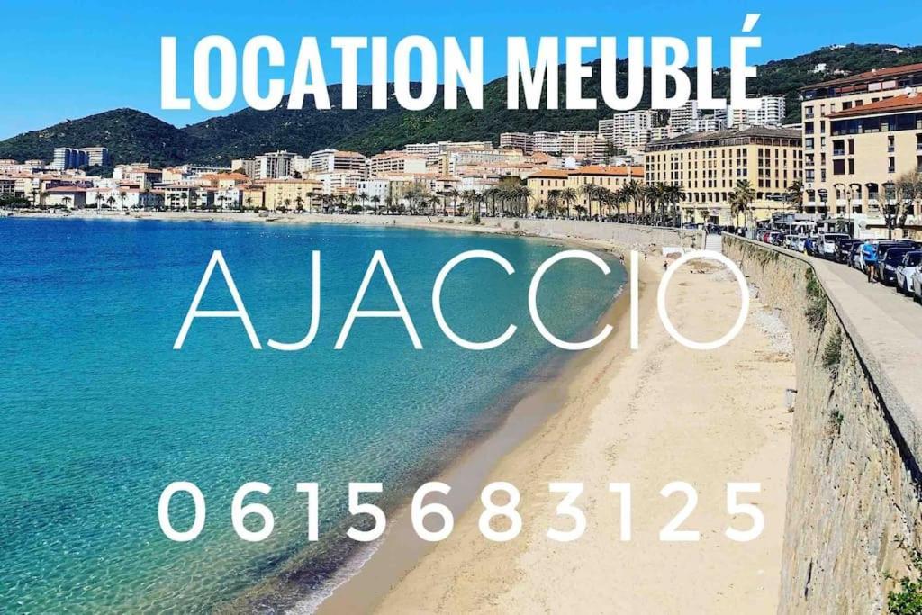 Appartement Hypercentre Parking Gratuit Ajaccio  Exterior foto